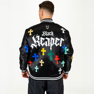 Jacheta Bomber Knockout Black Reaper