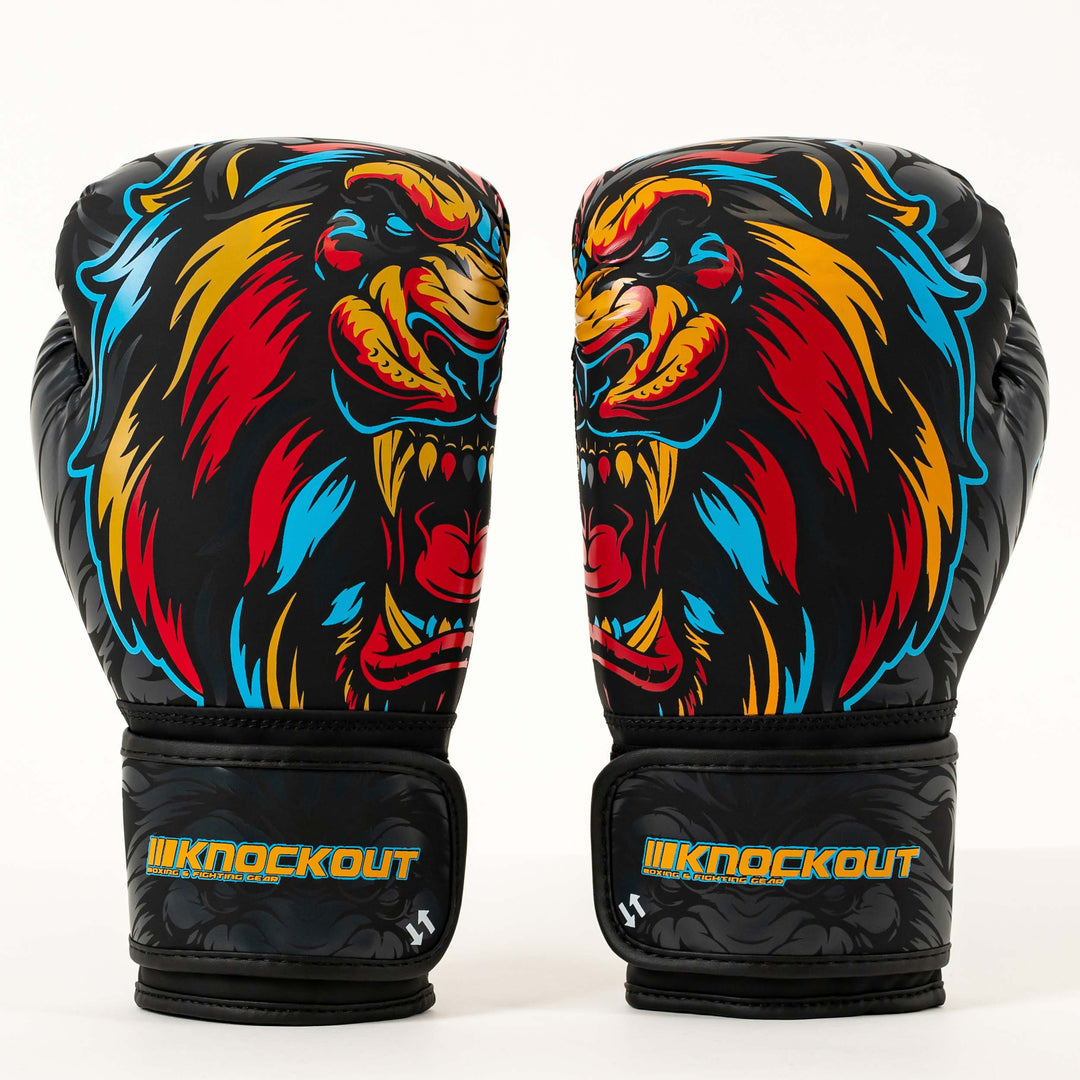 Manusi Box Knockout LION | knock-out.ro