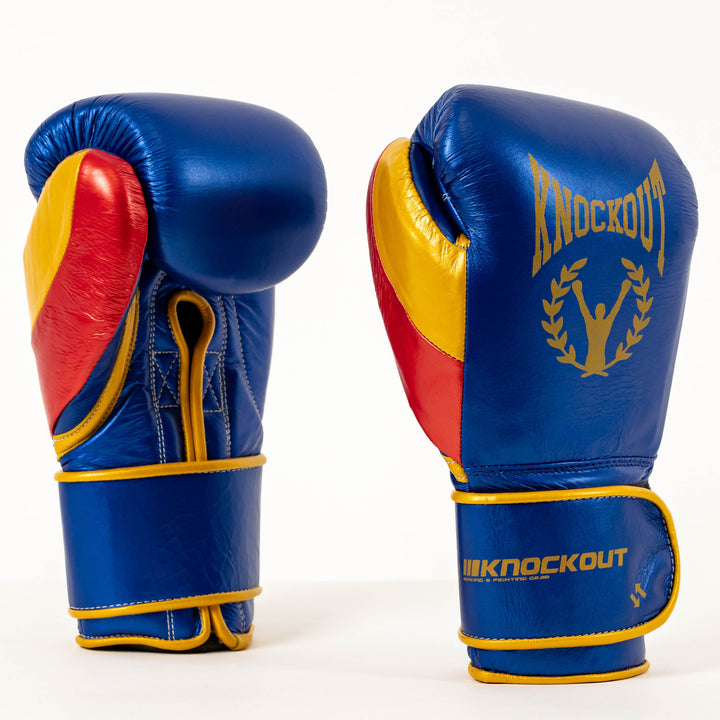 Manusi Box Knockout Metalic | knock-out.ro