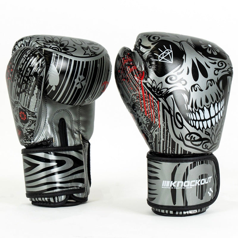 Manusi Box Knockout Skull | knock-out.ro