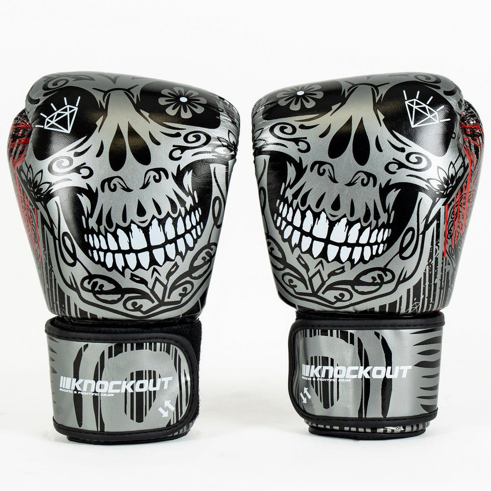 Manusi Box Knockout Skull | knock-out.ro
