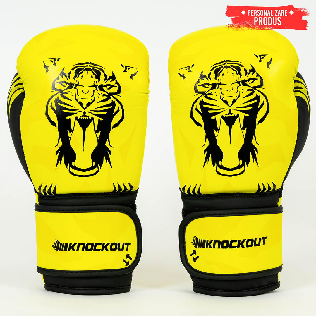 Manusi Box Knockout Tiger Copii