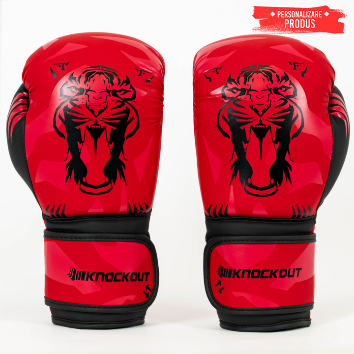 Manusi Box Knockout Tiger Copii