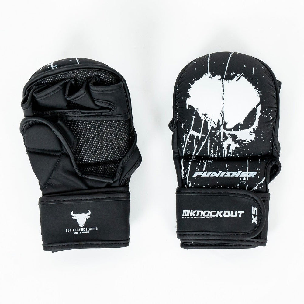 Manusi MMA Knockout Punisher 2.0 cu Deget | knock-out.ro