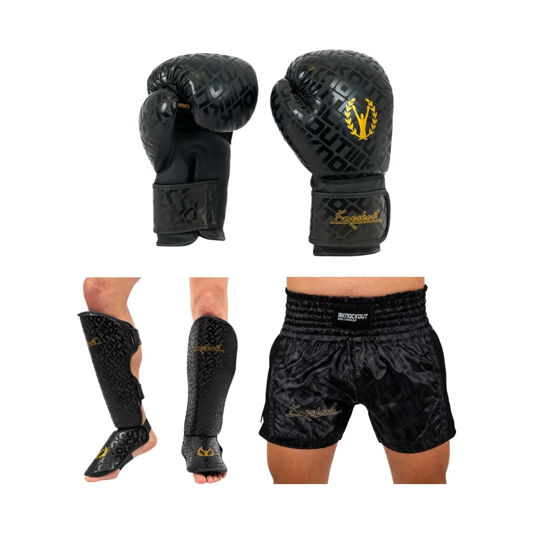 Pachet Vice: Manusi + Tibiere + Sort | knock-out.ro