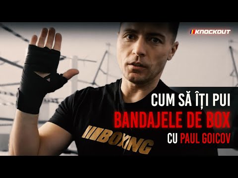 Knockout Store Prezintă: Cum să Îți Pui Corect Bandajele de Box – Paul Goicov 🥊