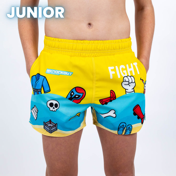 Sort Baie Knockout Fightvibe Copii