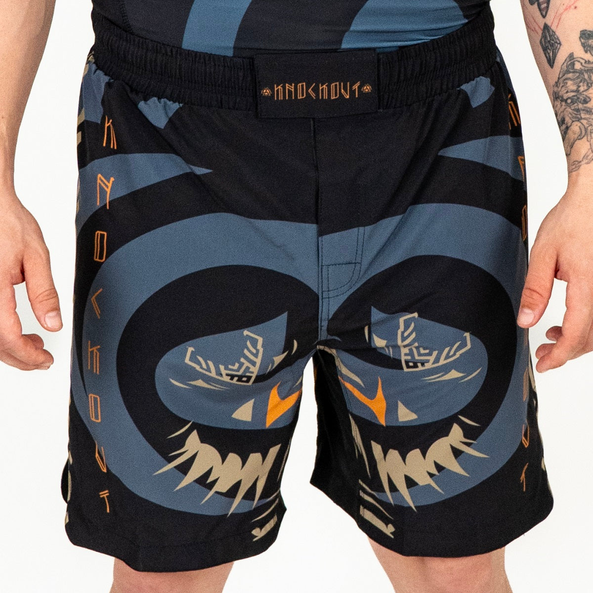 Sort MMA Knockout Drakkar V2