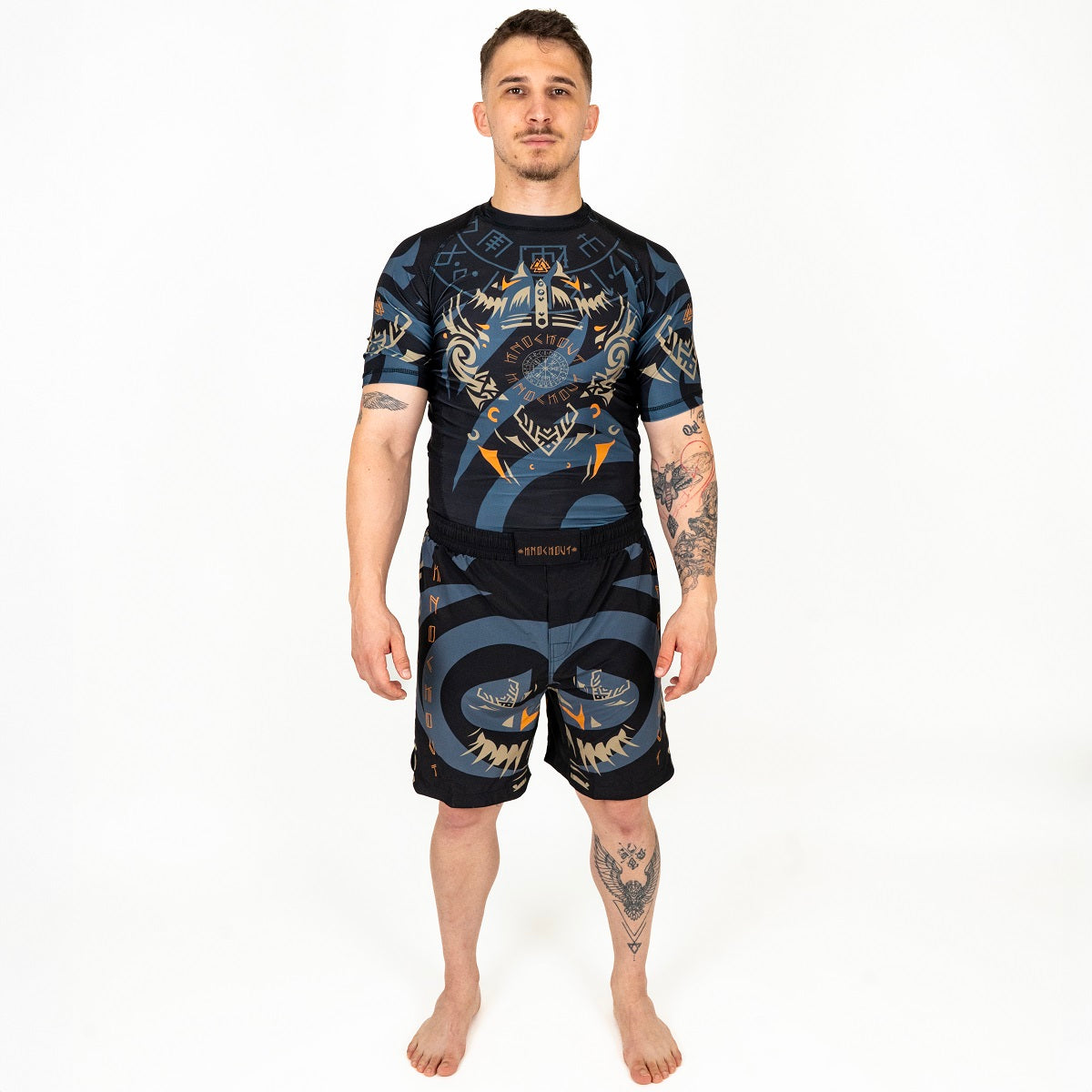 Sort MMA Knockout Drakkar V2