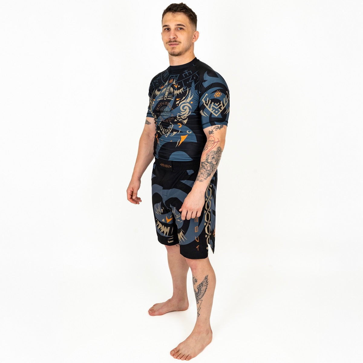 Sort MMA Knockout Drakkar V2