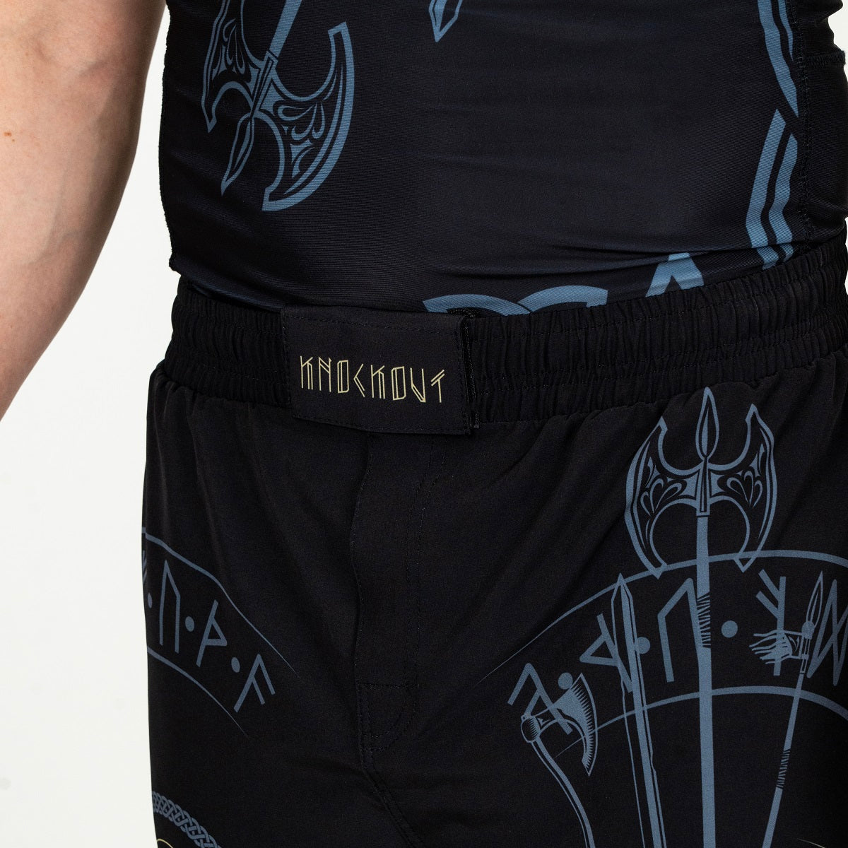 Sort MMA Knockout Drakkar V1