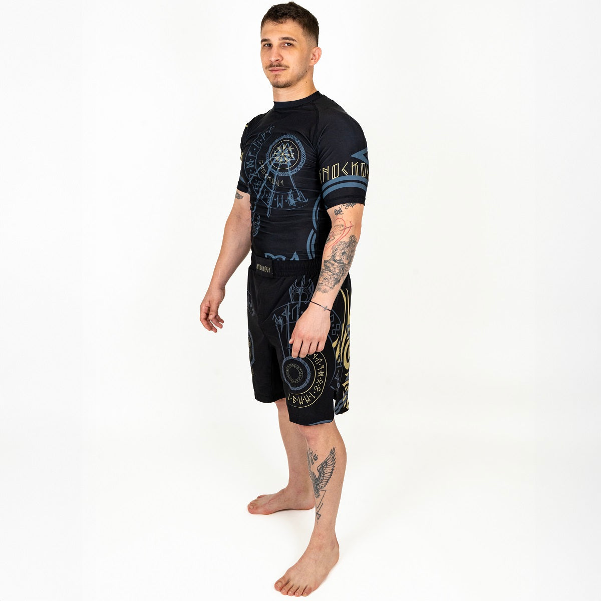 Sort MMA Knockout Drakkar V1