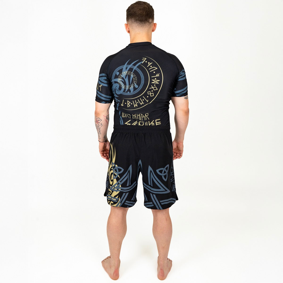 Sort MMA Knockout Drakkar V1