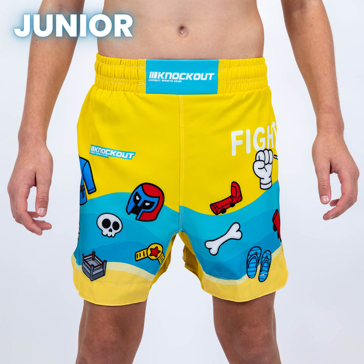 Sort MMA Knockout Fight Vibe Copii