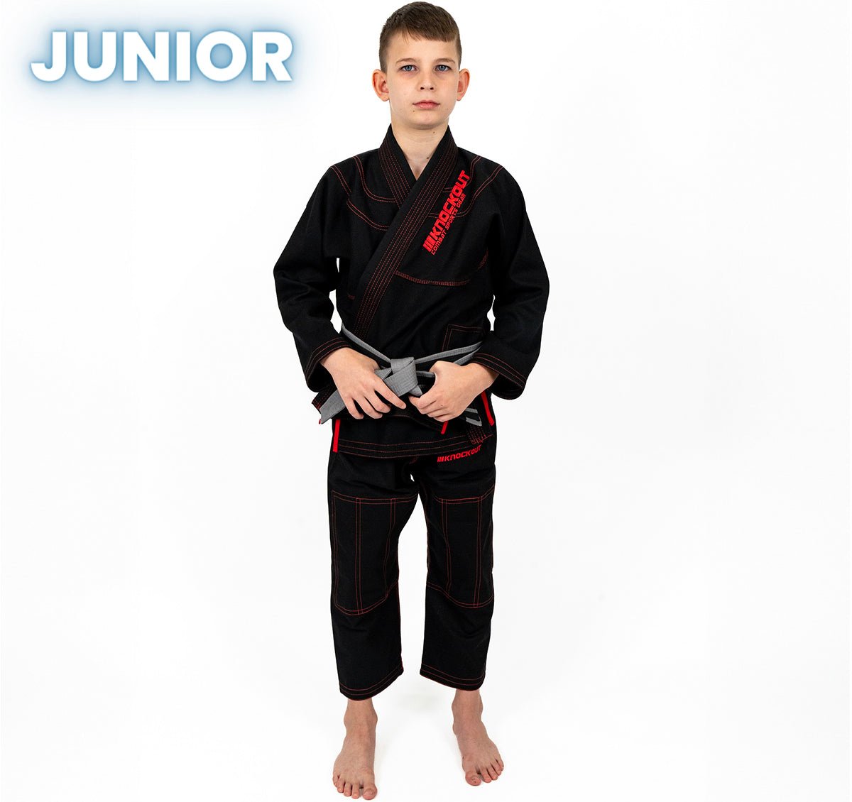 Kimono Jiu Jitsu Knockout Copii knock-out.ro