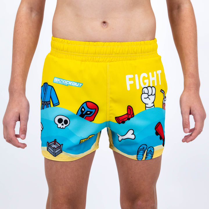 Sort Baie Knockout Fightvibe Copii