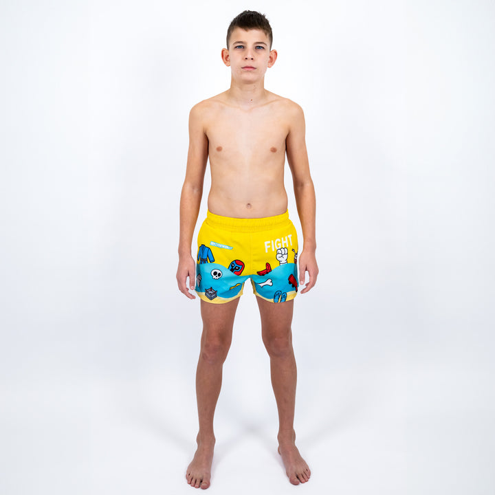 Sort Baie Knockout Fightvibe Copii