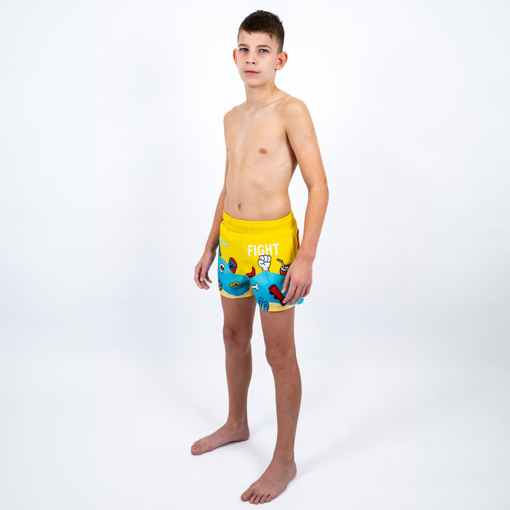 Sort Baie Knockout Fightvibe Copii