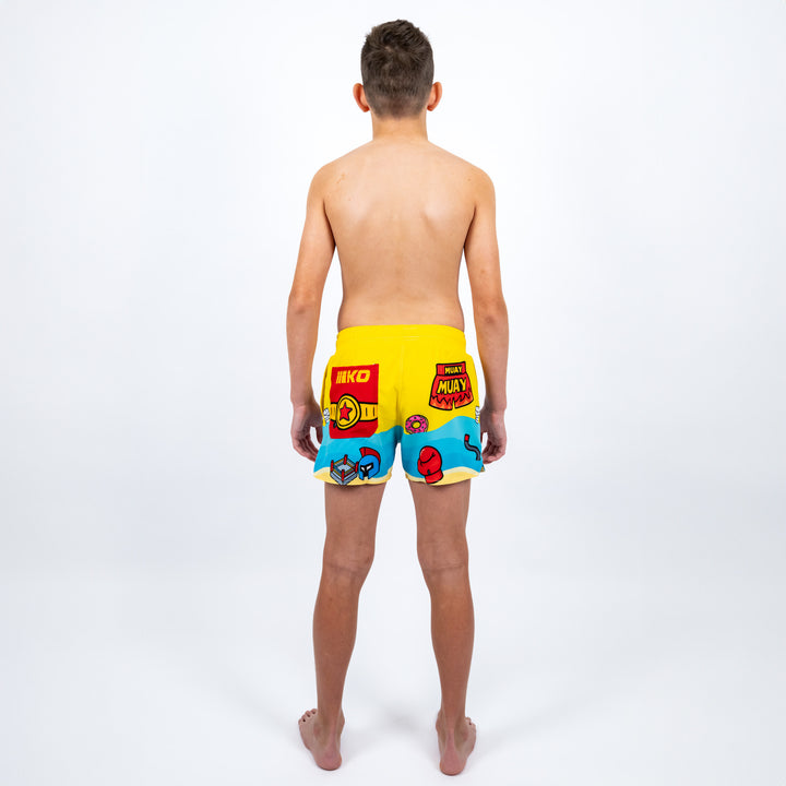 Sort Baie Knockout Fightvibe Copii