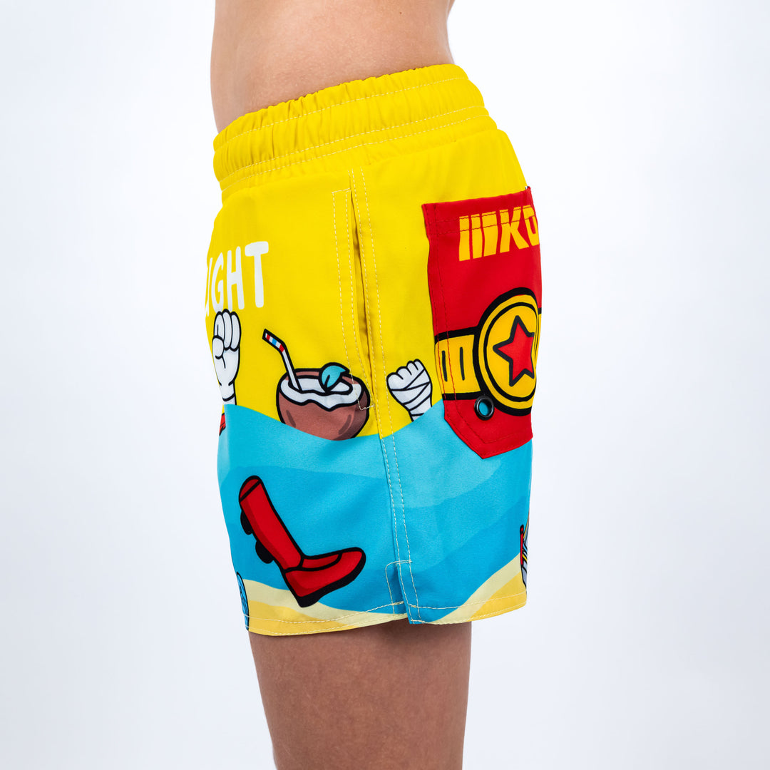 Sort Baie Knockout Fightvibe Copii