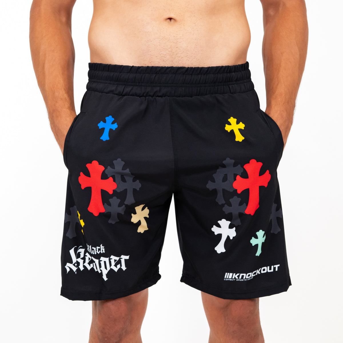 Sort Antrenament Knockout Black Reaper knock-out.ro