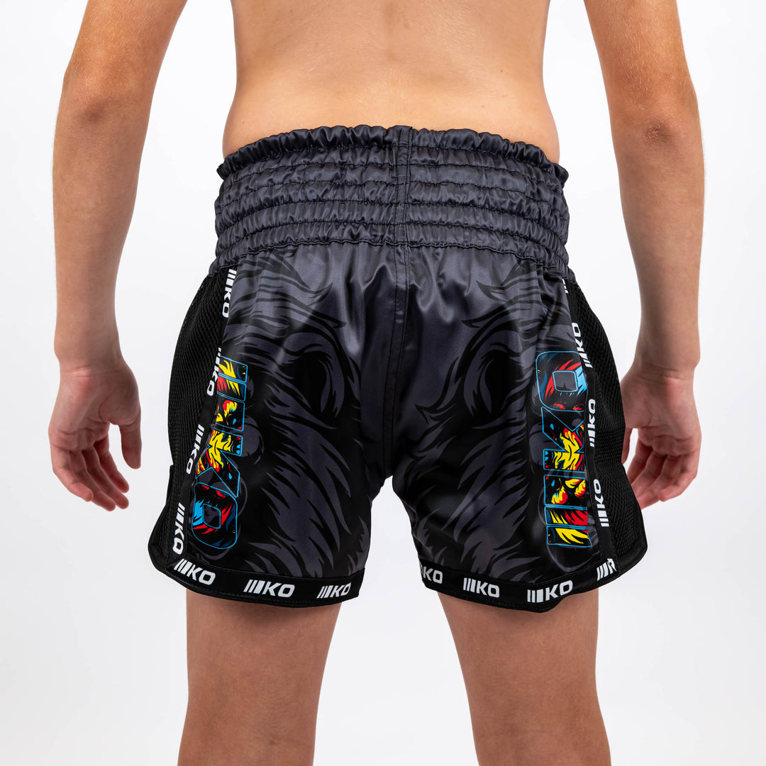 Sort Kickbox Knockout LION Copii