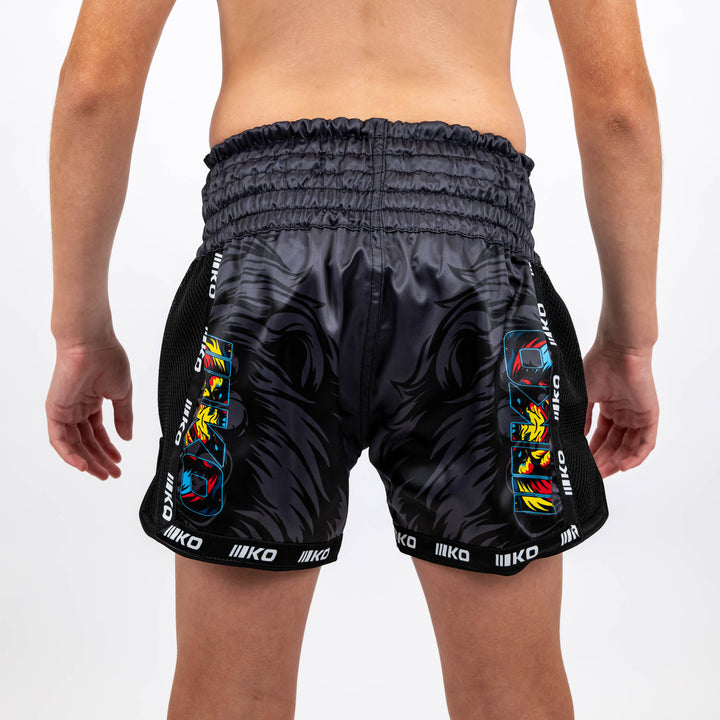 Sort Kickbox Knockout LION Copii