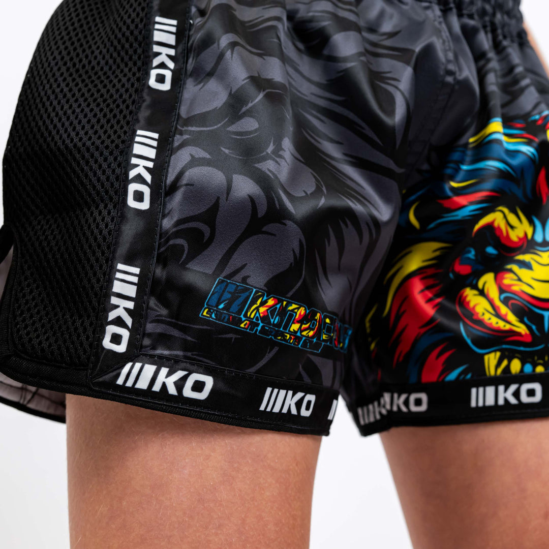 Sort Kickbox Knockout LION Copii