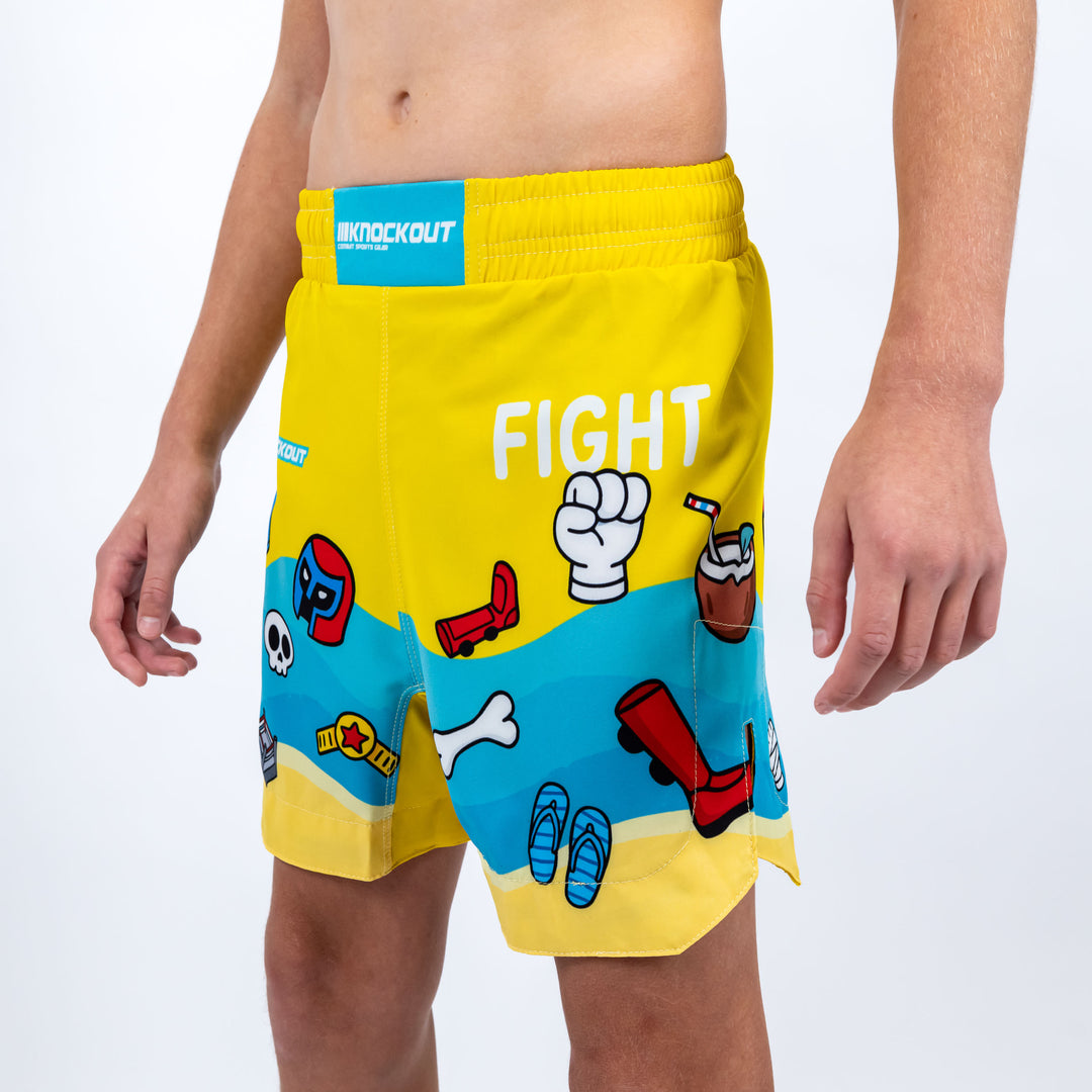 Sort MMA Knockout Fight Vibe Copii