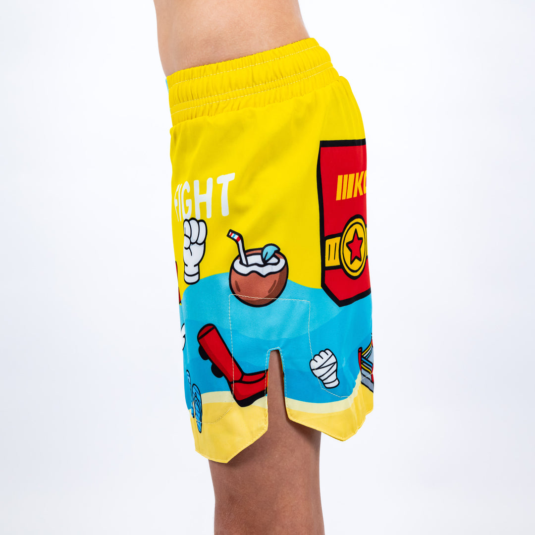 Sort MMA Knockout Fight Vibe Copii