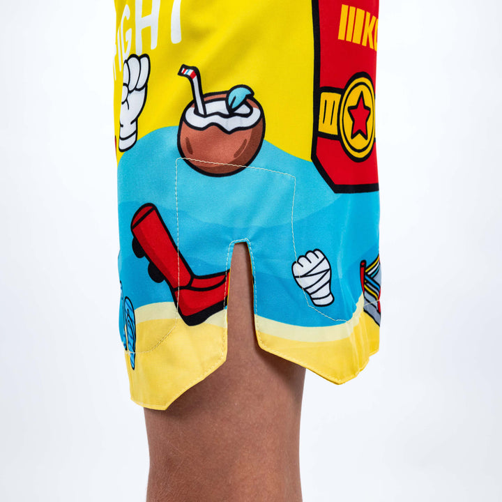 Sort MMA Knockout Fight Vibe Copii