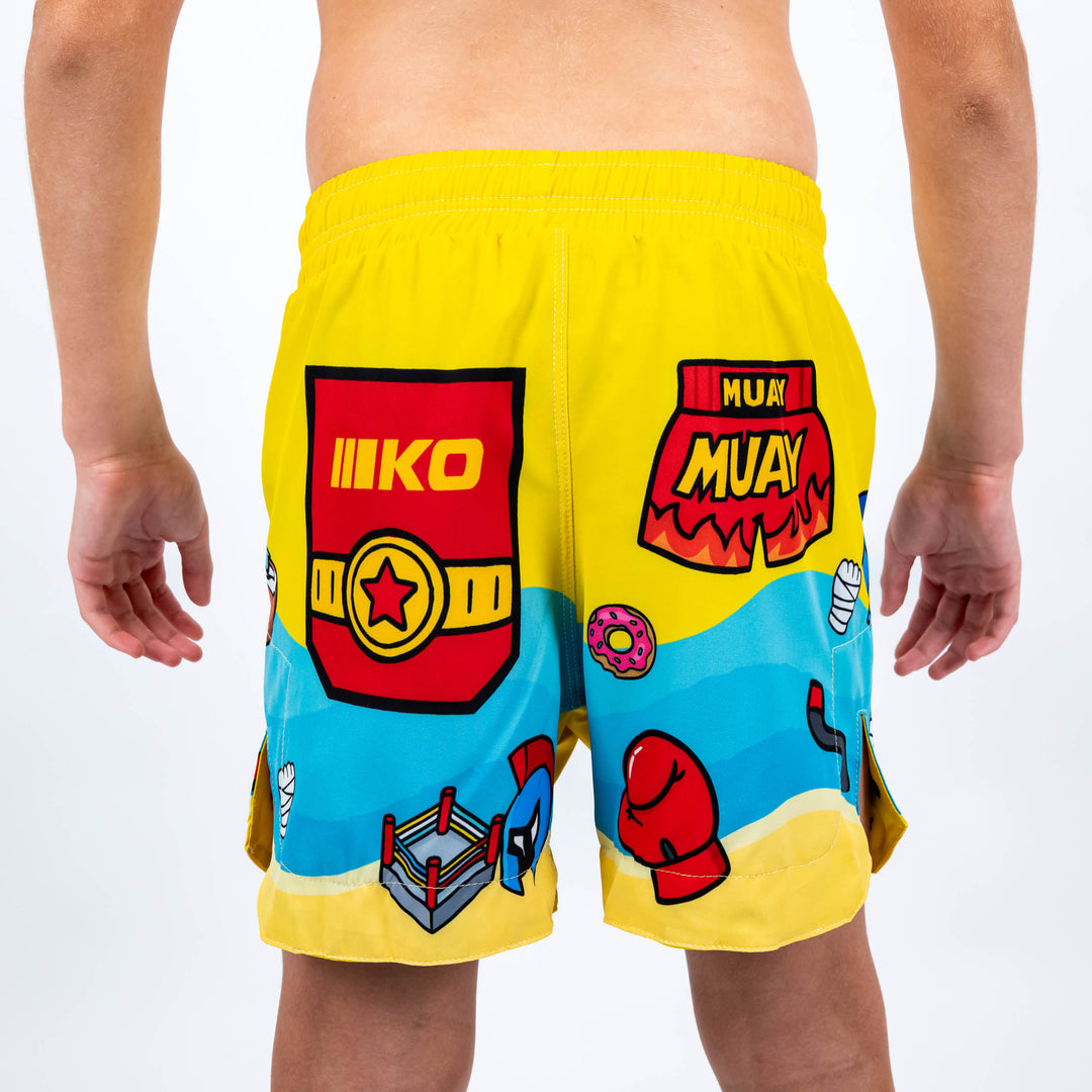 Sort MMA Knockout Fight Vibe Copii