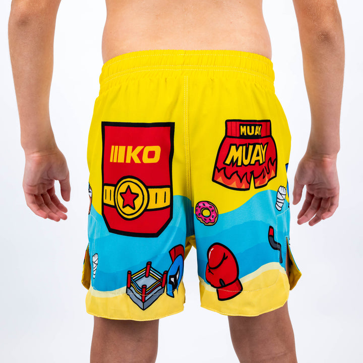 Sort MMA Knockout Fight Vibe Copii