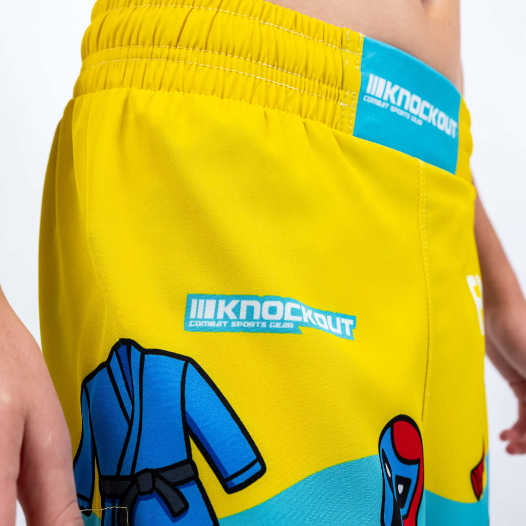 Sort MMA Knockout Fight Vibe Copii