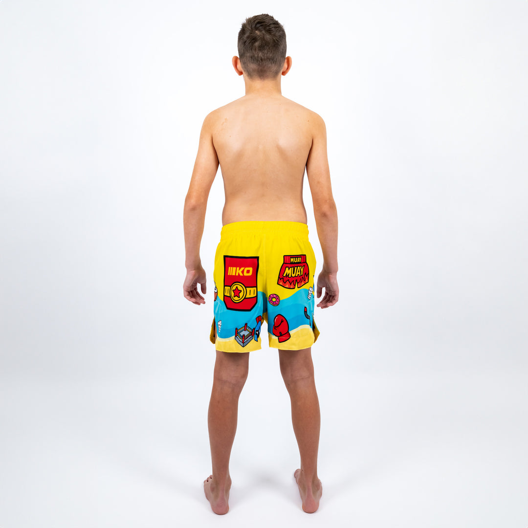 Sort MMA Knockout Fight Vibe Copii