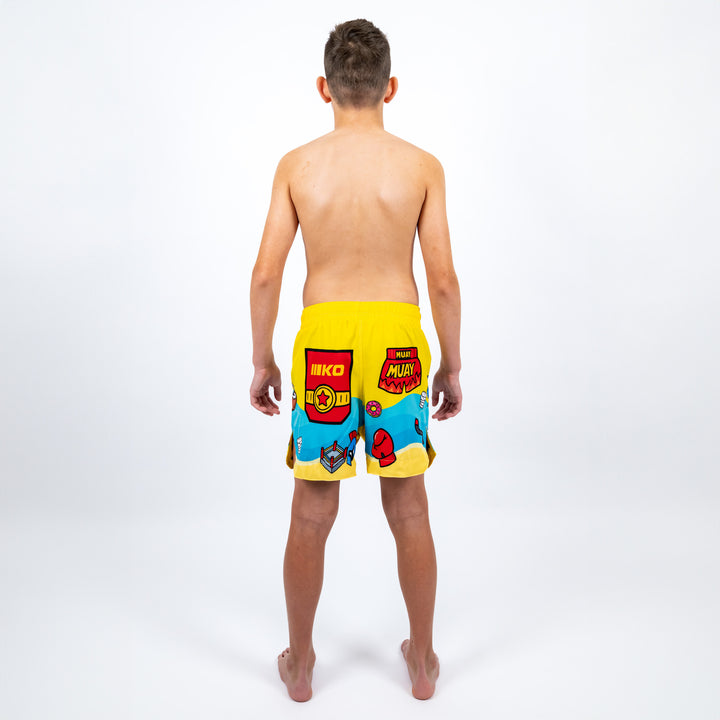 Sort MMA Knockout Fight Vibe Copii