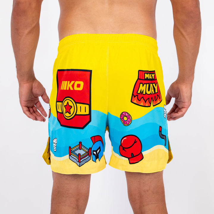 Sort MMA Knockout Fight Vibe Copii