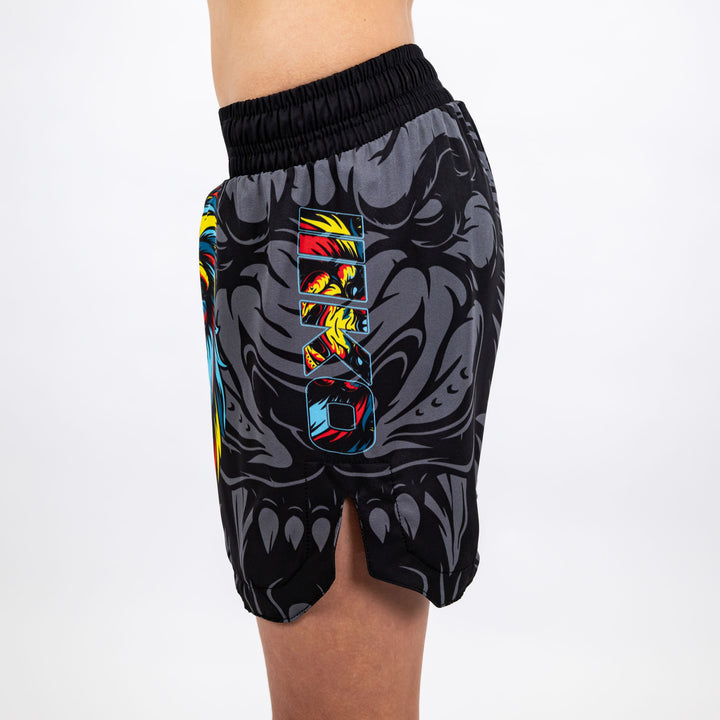 Sort MMA Knockout Lion Copii