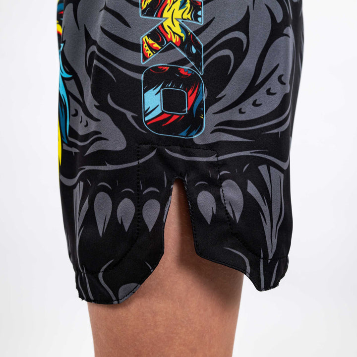 Sort MMA Knockout Lion Copii