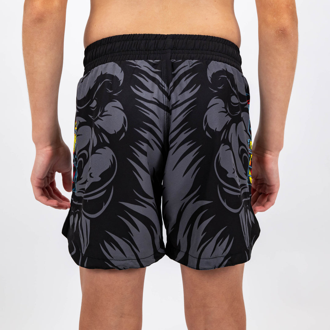 Sort MMA Knockout Lion Copii