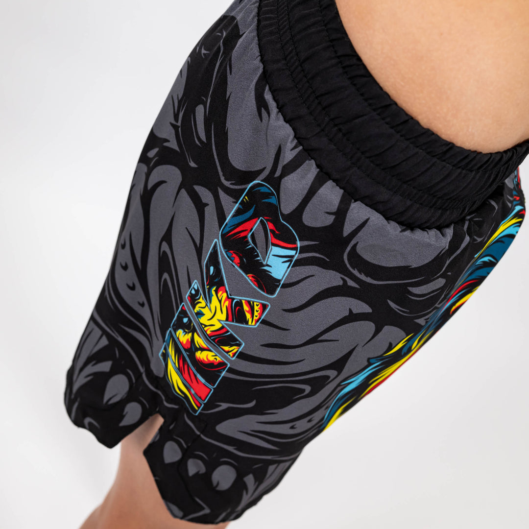 Sort MMA Knockout Lion Copii