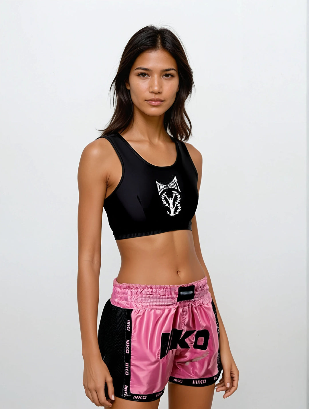 Sort Kickbox Knockout Bubble Pink | knock-out.ro