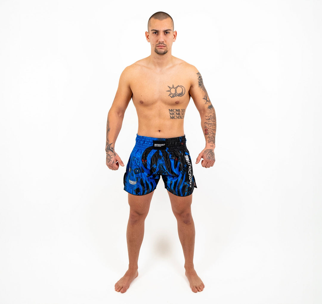 Sort Kickbox Knockout Skull | knock-out.ro