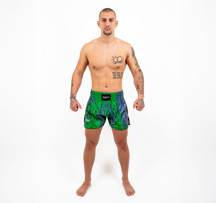 Sort Kickbox Knockout Skull | knock-out.ro