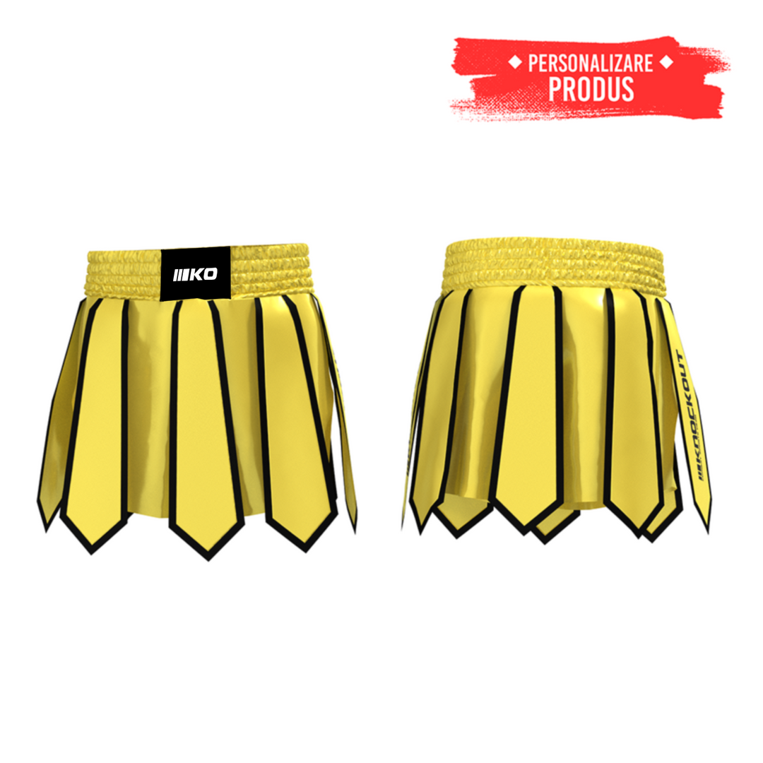 Sort Kickbox Knockout Gladiator Personalizabil