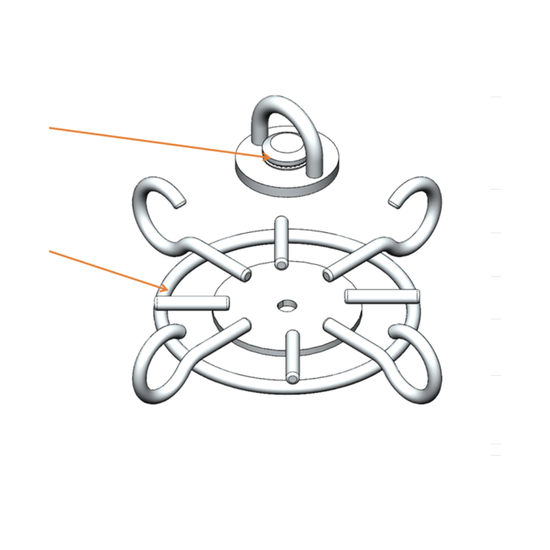 Suport Rotativ Pentru Sacul de Box Knockout | knock-out.ro