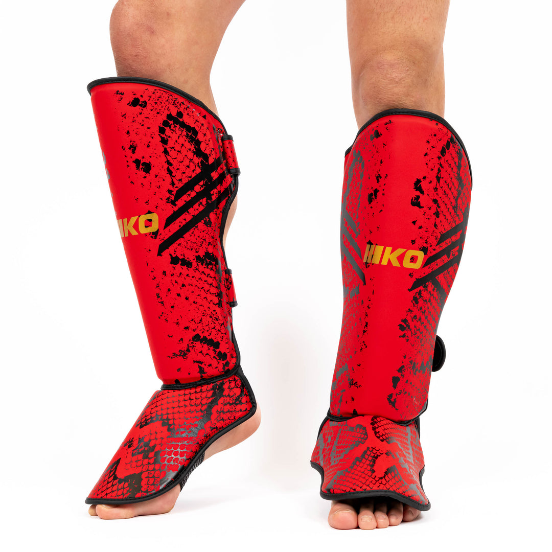 Tibiere Kickbox Knockout Fire Snake | knock-out.ro