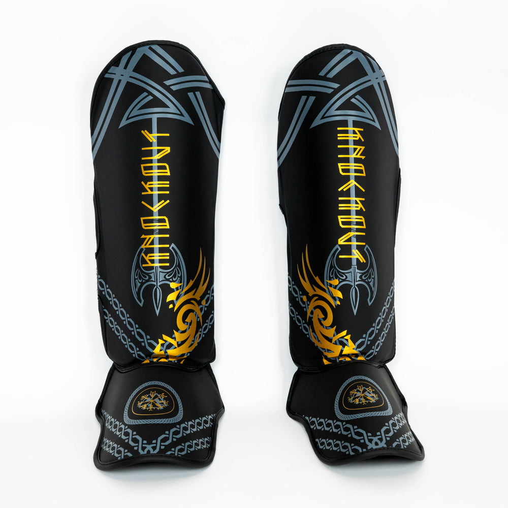 Tibiere Kickbox Knockout Drakkar V1 | knock-out.ro