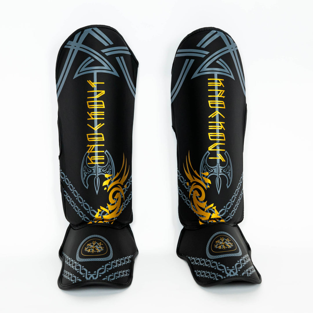 Tibiere Kickbox Knockout Drakkar V1 | knock-out.ro