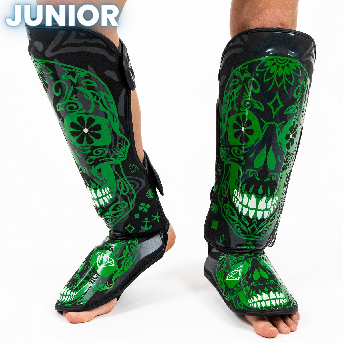 Tibiere Kickbox Knockout Skull Copii